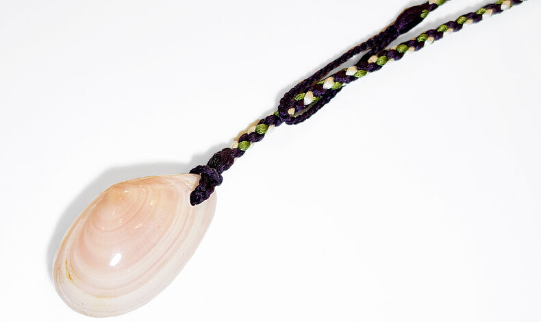 画像3379：Nouveauté : Pendentif coquillage fleur de cerisier